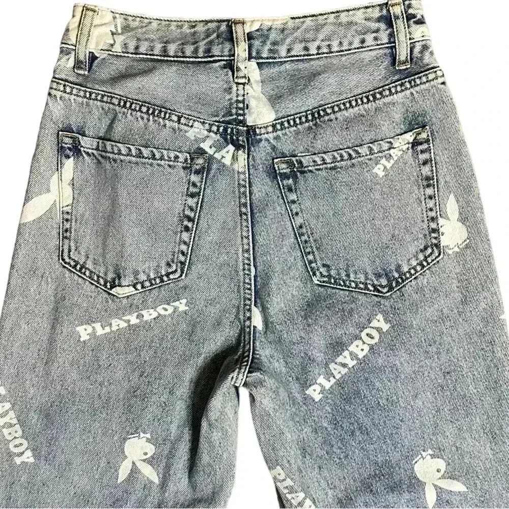 Playboy By PacSun Medium '90s Boyfriend Jeans Size 25 - Picture 8 of 11